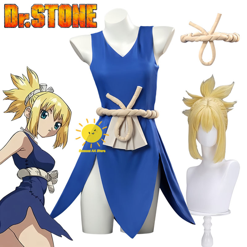 Anime Cosplay Mujer - Костюм для косплея Аниме Доктор Стоун: