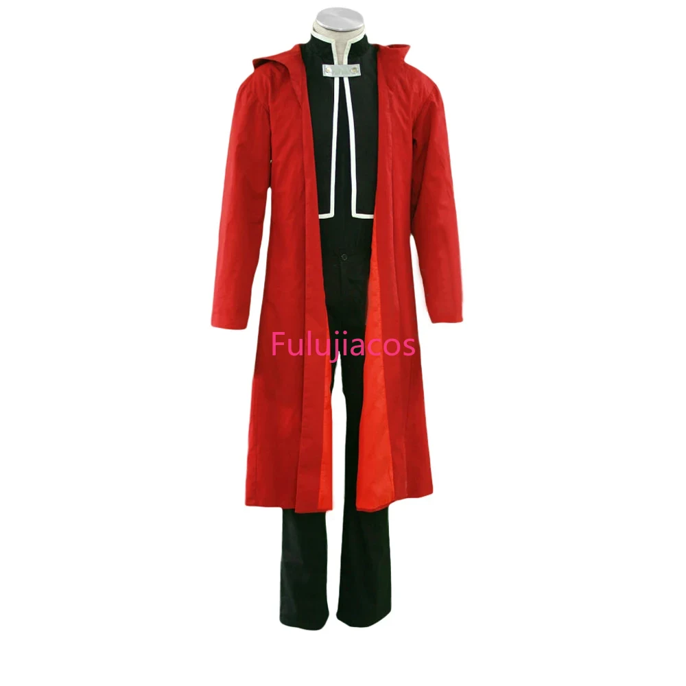 Fullmetal Alchemist Coat - Fulujiacos Стальной алхимик Эдвард Элрик костюм