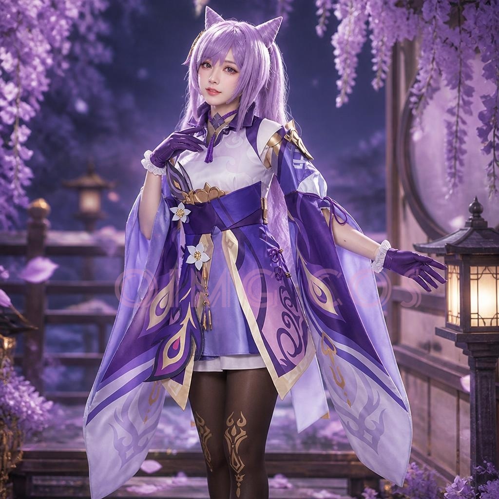 Anime Cosplay In Chinese - Костюм для косплея Кэцин из Genshin