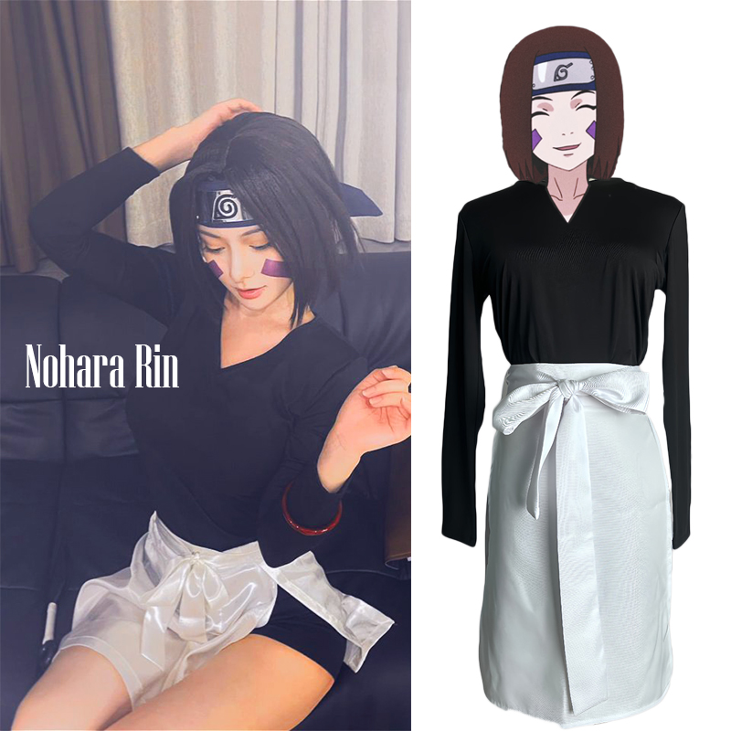 Anime Cosplay Photoshoot - Японский ниндзя аниме Nohara Rin косплей