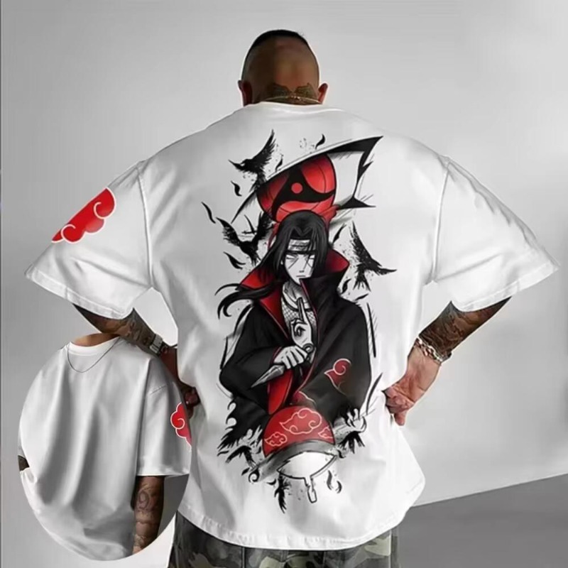 Anime Cosplay Naruto - Новая модная футболка 2026 года с