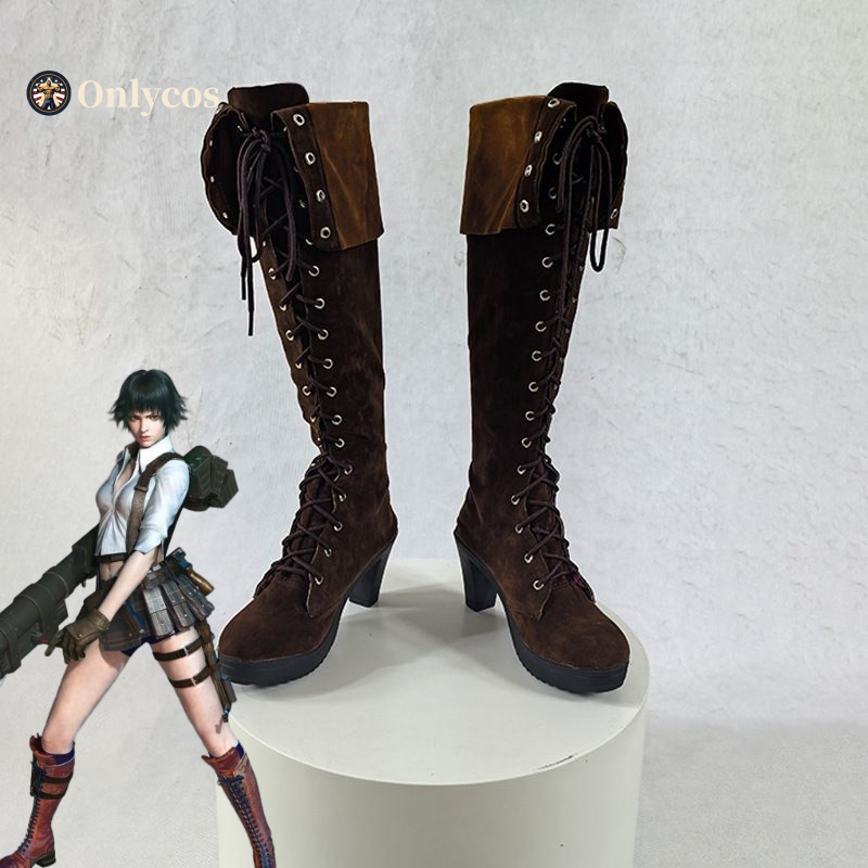 Cosplay Anime Shoes - Devil Cry 4, женская обувь для