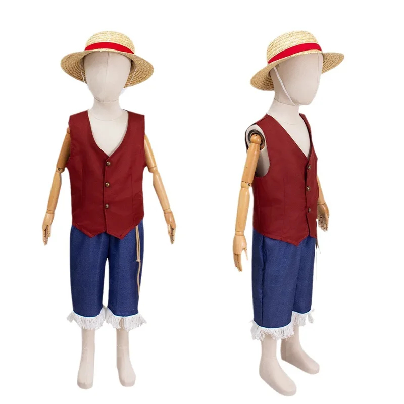 Anime Cosplay One Piece - ▶ ❤ Костюм для косплея Луффи