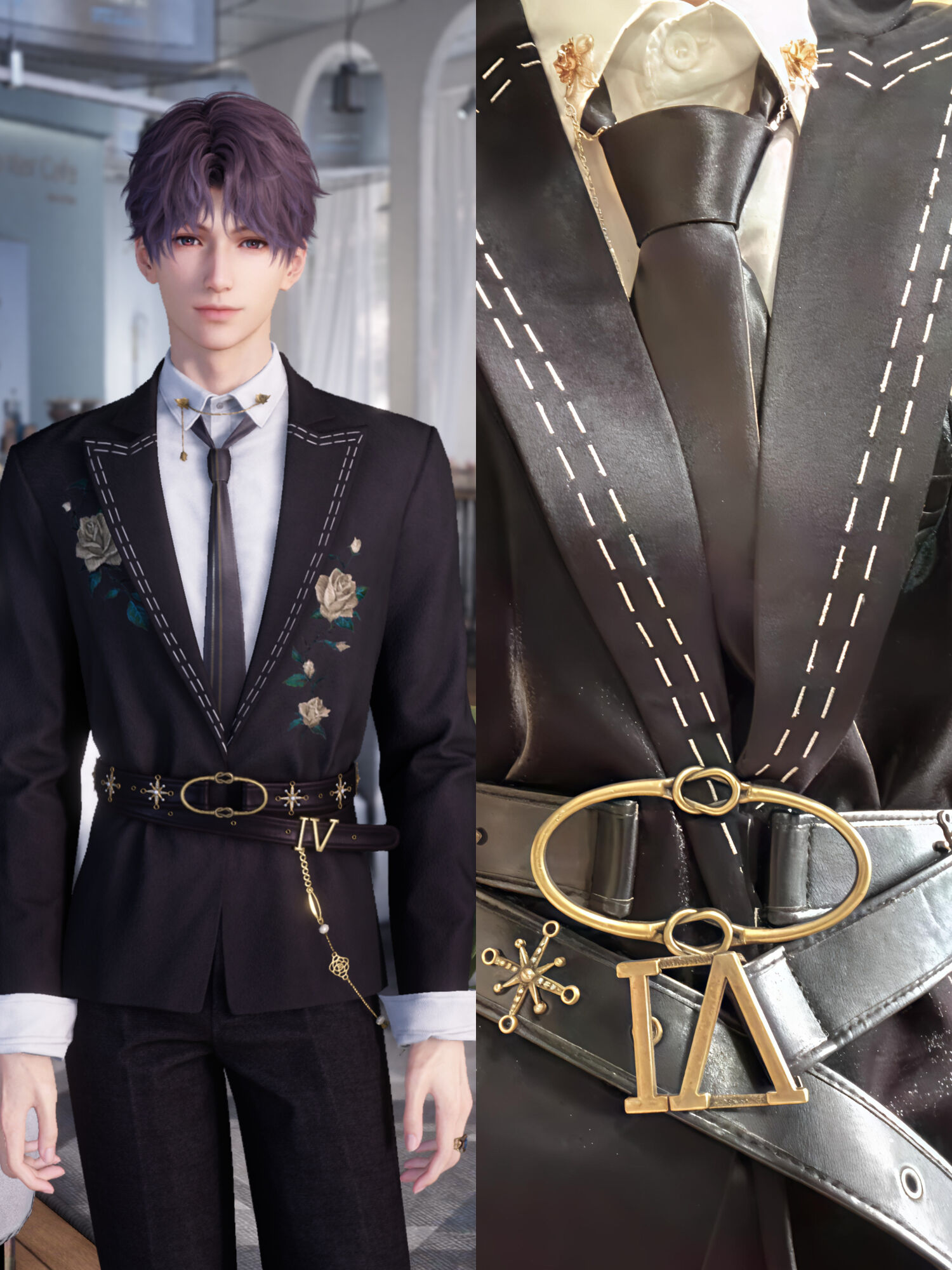 Anime Cosplay Kiss - Новый Love And Deepspace Rafayel Qi