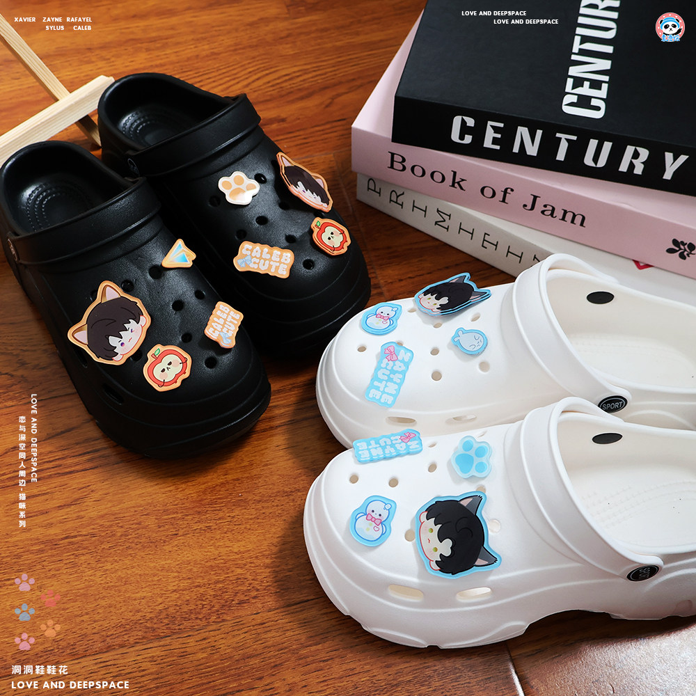 Cosplay Anime Shoes - Акриловые украшения-шармы для обуви Love and