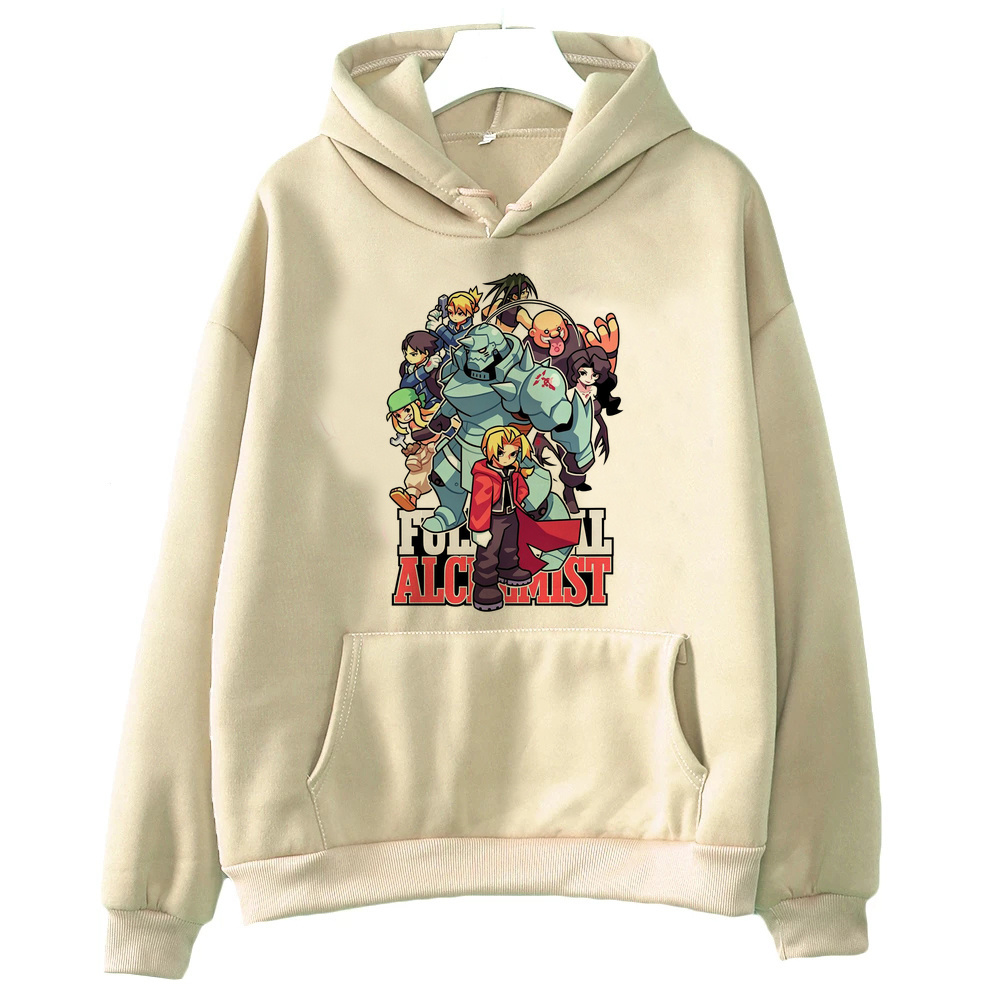 Fullmetal Alchemist Coat - Свитшот «Стальной алхимик», аниме-свитшот, топ в