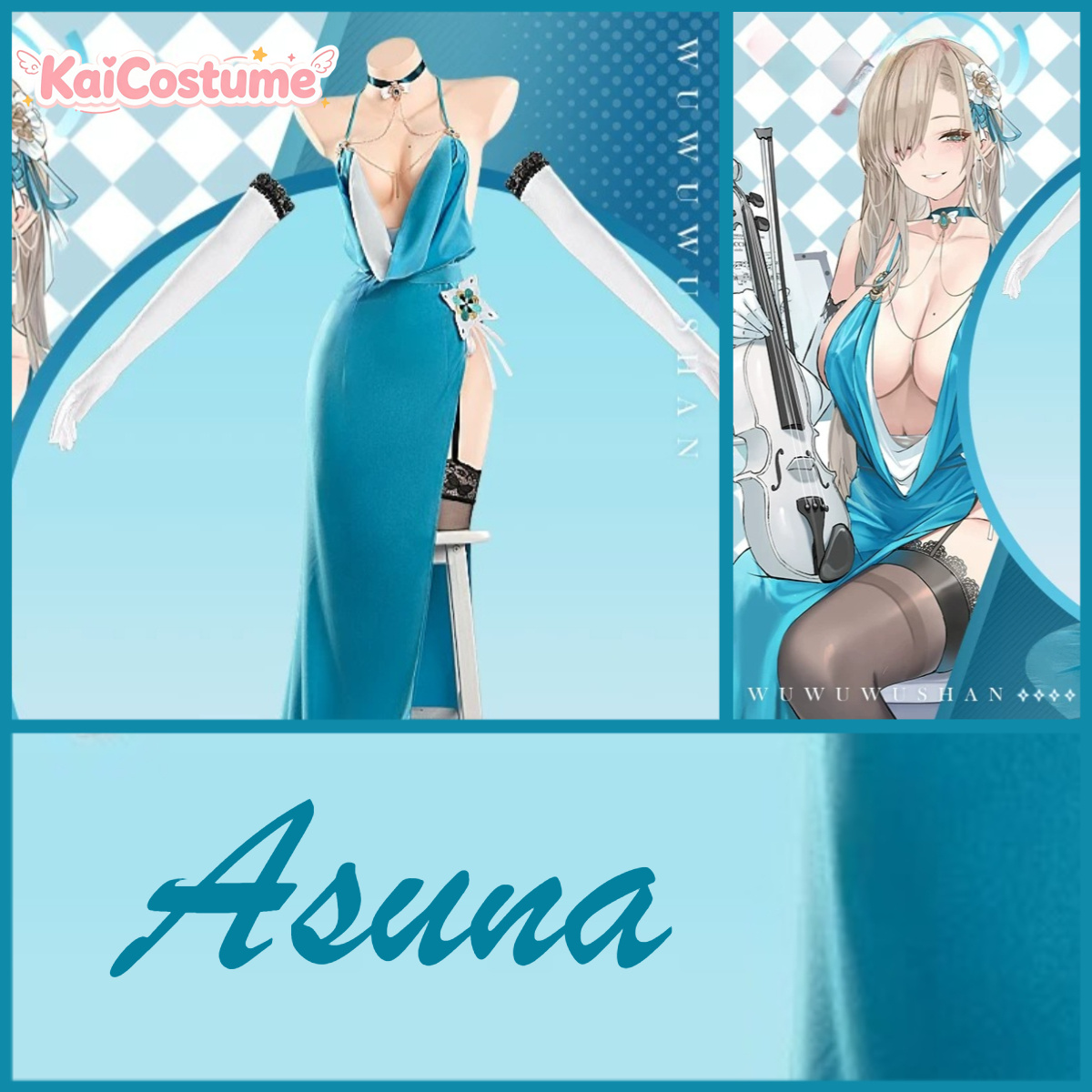 Костюм для косплея Асуны из Bl – обзор и цена Anime Cosplay Photoshoot
