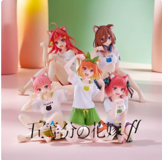 Фигурка «Пять близнецов»: Нака – обзор и цена Quintuplets Anime Cosplay