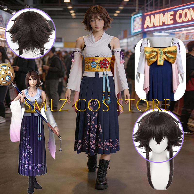 Костюм для косплея Yuna из FF1 – обзор и цена Anime Cosplay Mujer