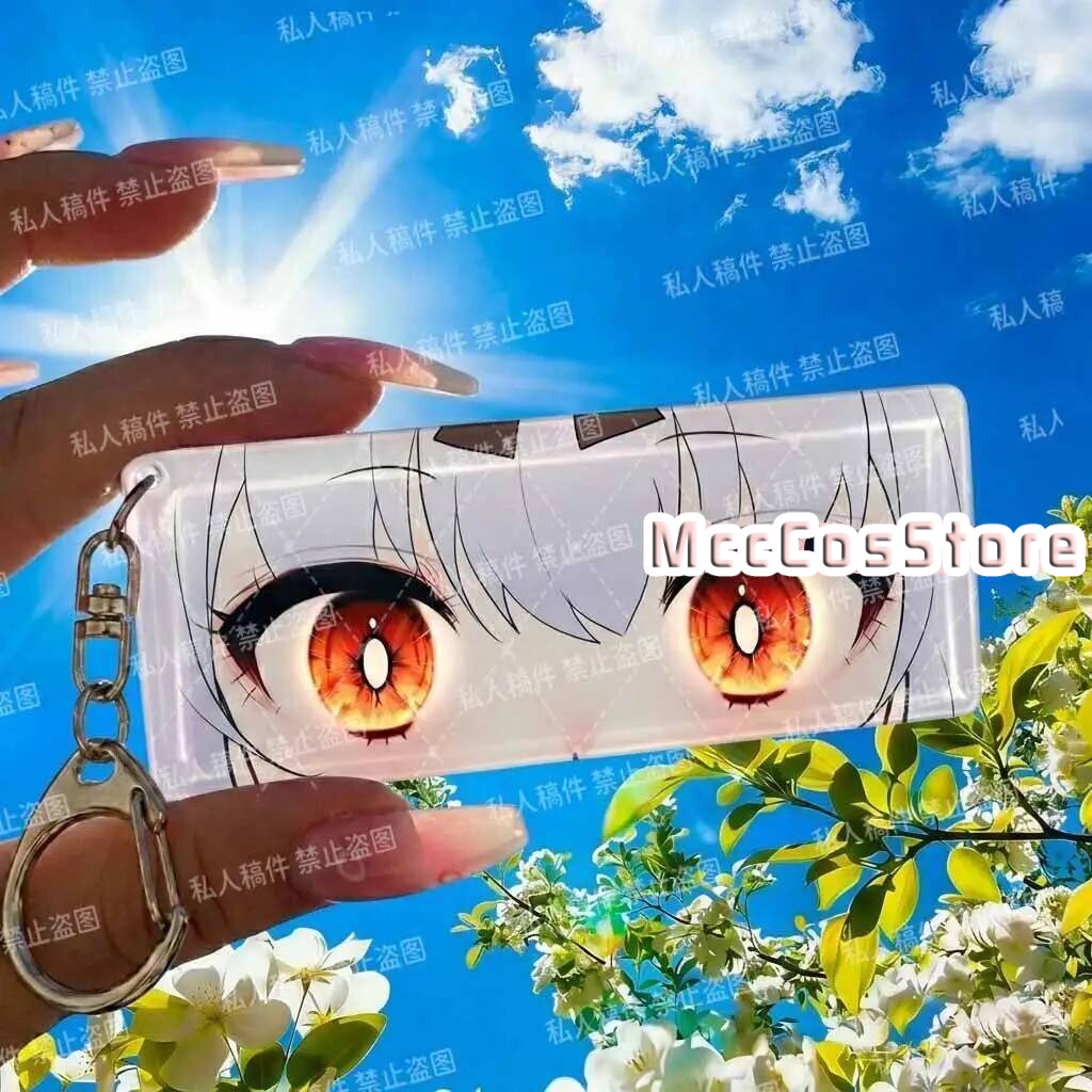 Новый акриловый брелок 8 см по – обзор и цена Anime Cosplay Eyes