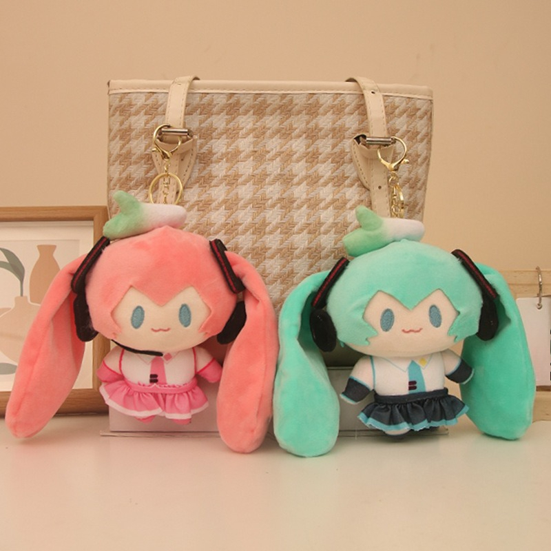Новая плюшевая игрушка-брелок  – обзор и цена Anime Cosplay Miku