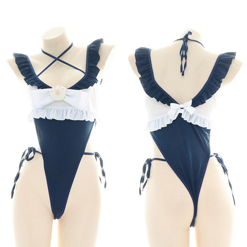 Милый цельный купальник с рюша – обзор и цена Anime Cosplay One Piece