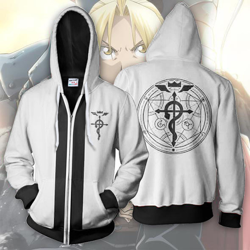 Аниме-костюмы: толстовки, спор – обзор и цена Fullmetal Alchemist Coat