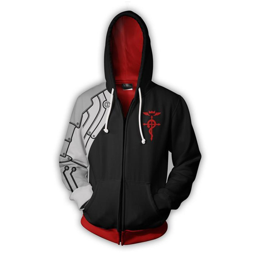 Аниме-костюмы: толстовки, спор – обзор и цена Fullmetal Alchemist Coat