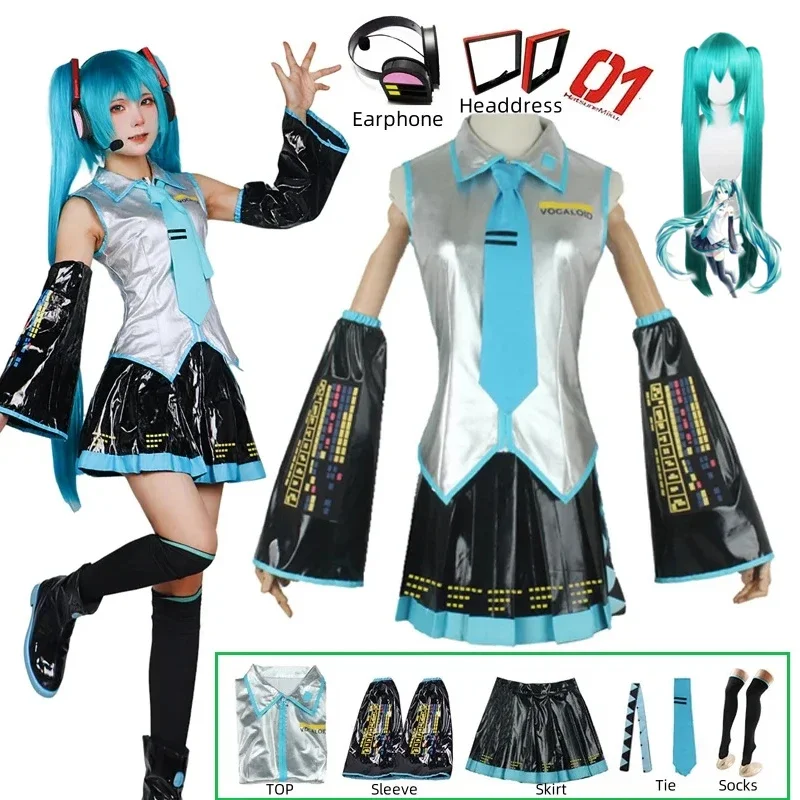 Комплект для косплея: костюм М – обзор и цена Anime Cosplay Miku