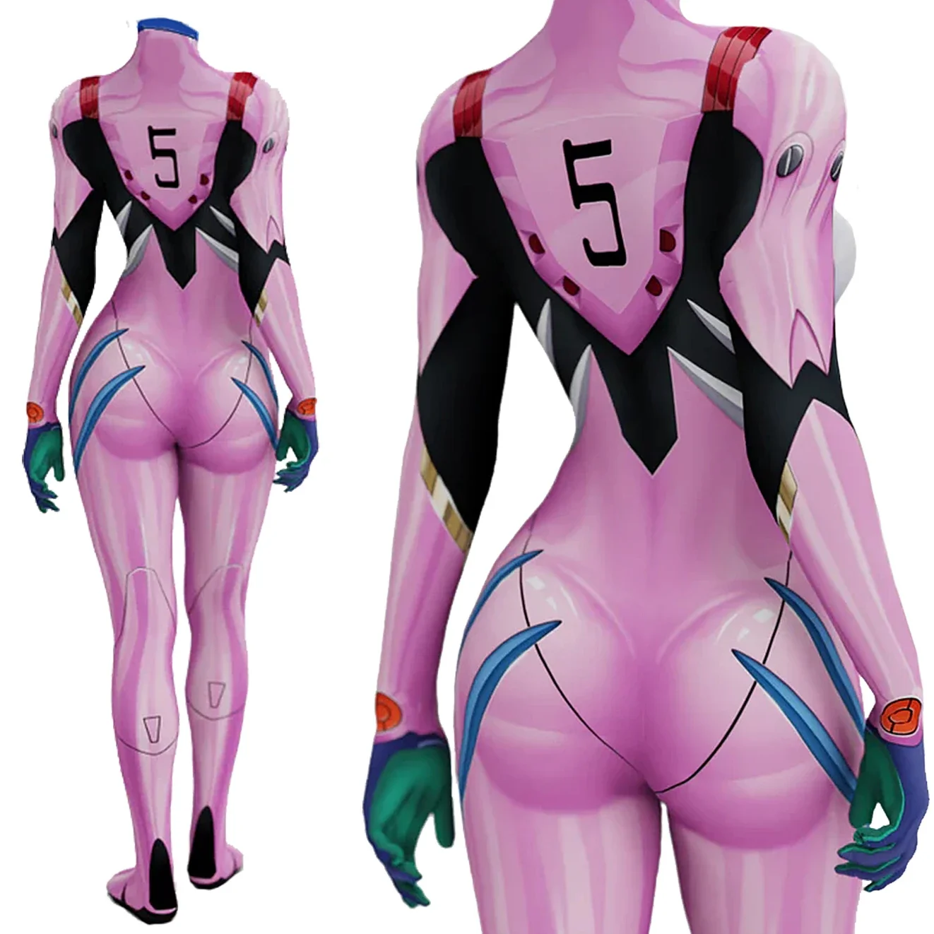 Аниме EVA 05 Макинми Косплей К – обзор и цена Anime Cosplay Girls
