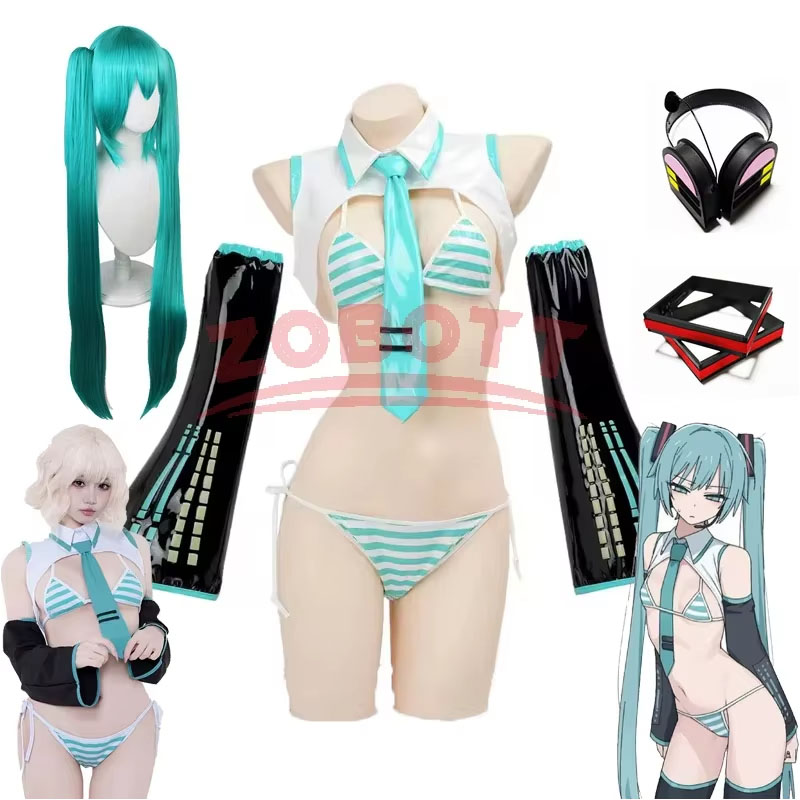 Костюм для косплея Аниме Мику: – обзор и цена Anime Cosplay Miku