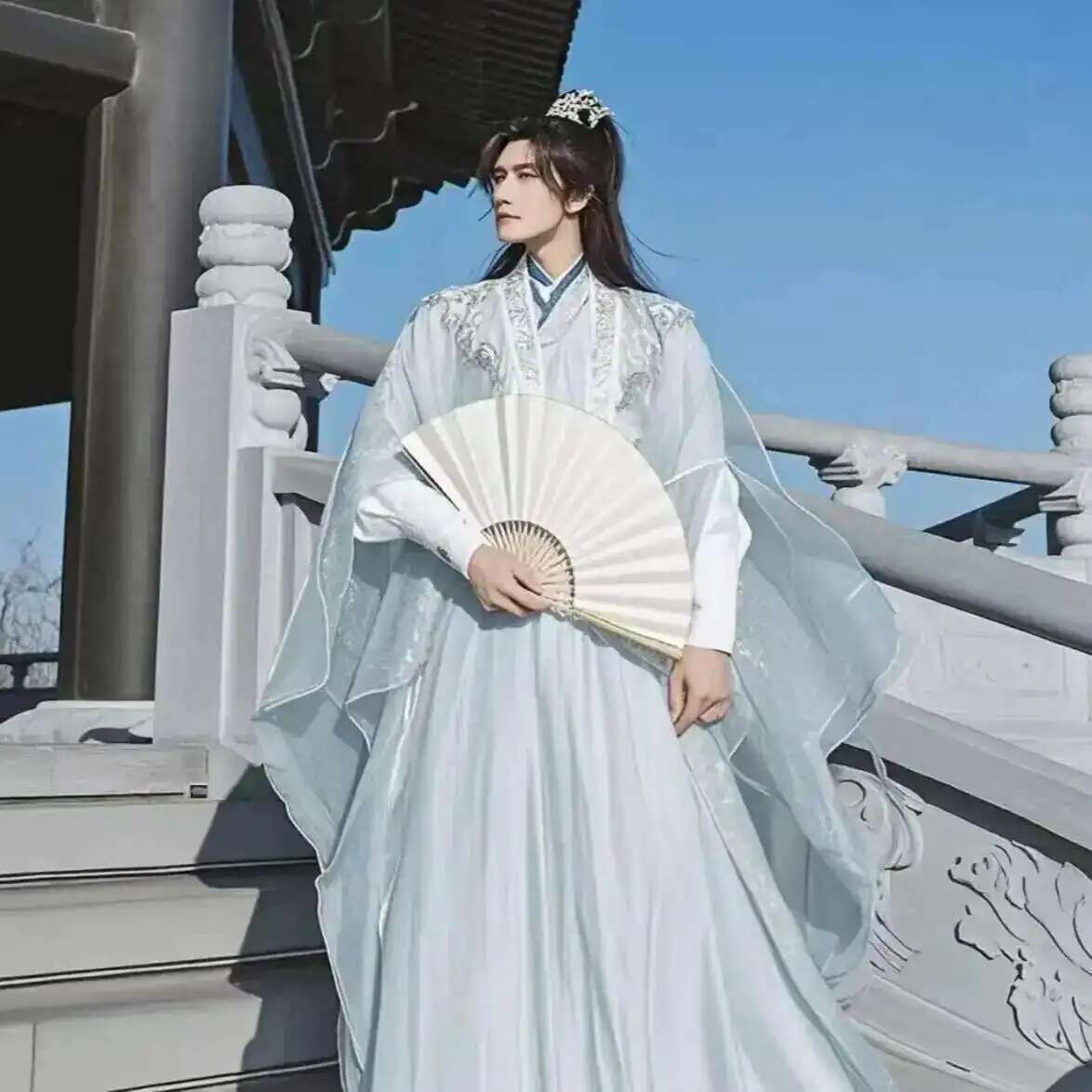 Большой размер 3XL Hanfu, мужс – обзор и цена Anime Cosplay In Chinese